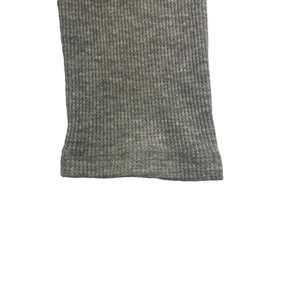 NWOT n:philanthropy Dree Heather Gray Waffle Top SMALL - Picture 9 of 10